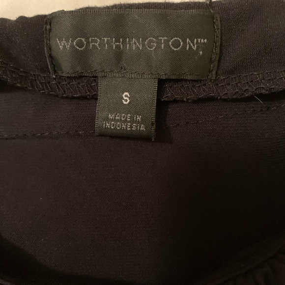 Worthington women’s black top - Picture 5 of 5